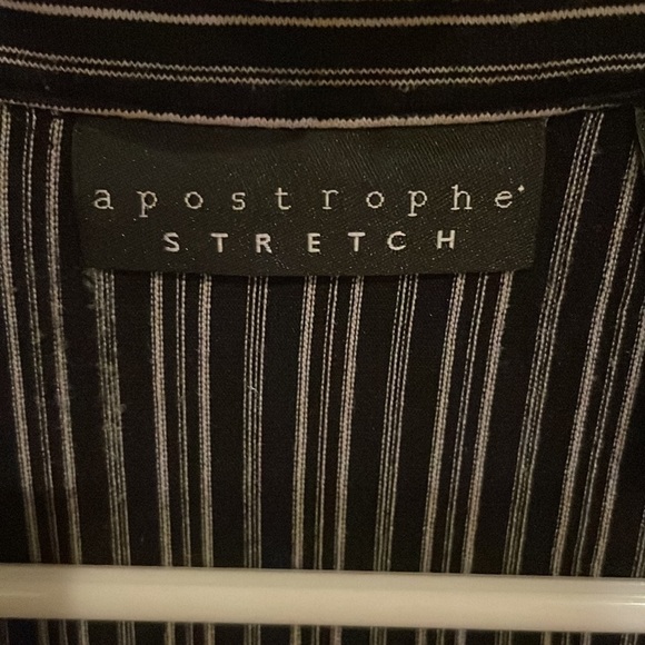 Womens Apostrophe Stretch Shirt - Picture 2 of 4